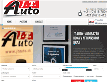Tablet Screenshot of jtauto.sk